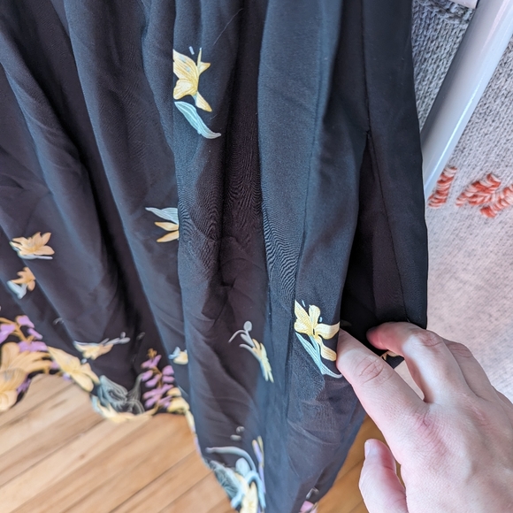 Floral maxi shorts sleeves dress - Picture 9 of 11